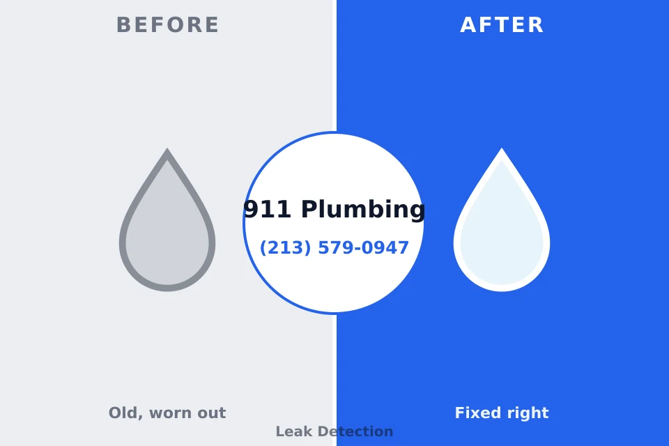 Before and after: plumbing repair Altamont, IL